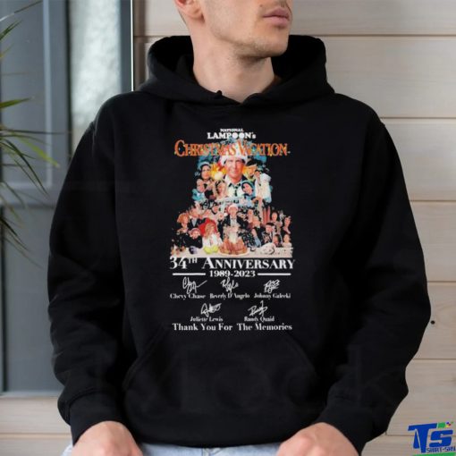 Official National Lampoon’s Christmas Vacation 34th Anniversary 1989 2023 Thank You For The Memories T Shirt