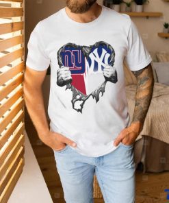 Official New York Giants And New York Yankees Inside Me T shirt