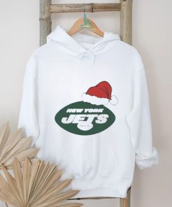 Official New York Jets Santa Logo Christmas Holiday Shirt