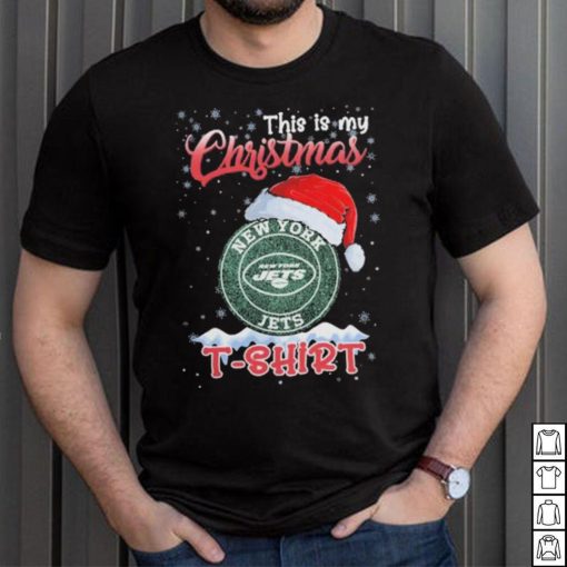 Official Nfl New York Jets This Is My Christmas Logo shirt