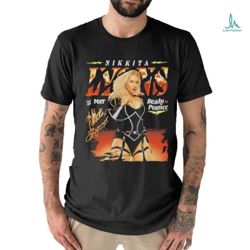 Official Nikkita Lyons Ready To Pounce Wht Shirt