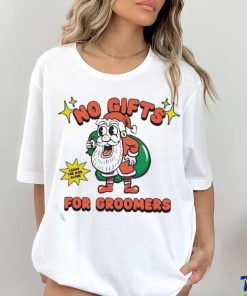 Official No Gifts For Groomers Christmas T Shirt