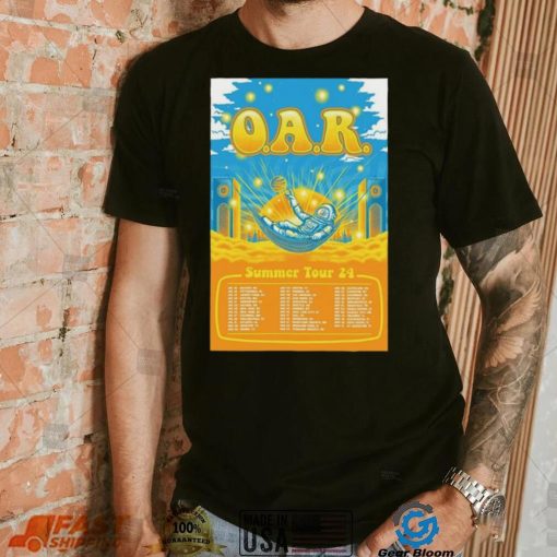 Official O.A.R. Announces Summer 2024 Tour Poster Shirt