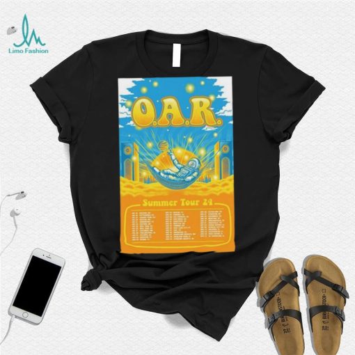 Official O.A.R. Announces Summer 2024 Tour Poster Shirt