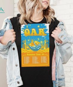 Official O.A.R. Announces Summer 2024 Tour Poster Shirt