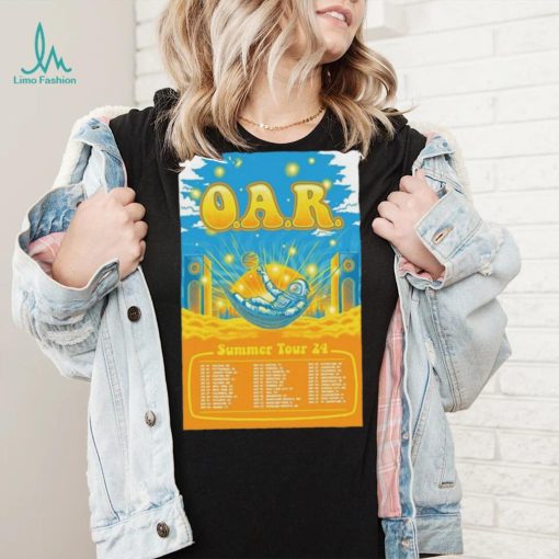 Official O.A.R. Announces Summer 2024 Tour Poster Shirt