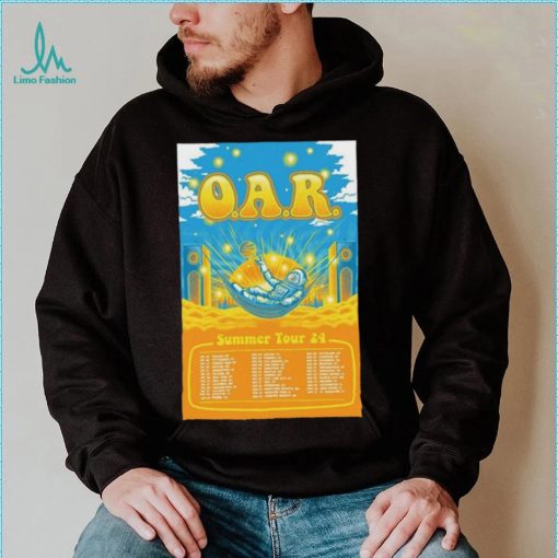 Official O.A.R. Announces Summer 2024 Tour Poster Shirt