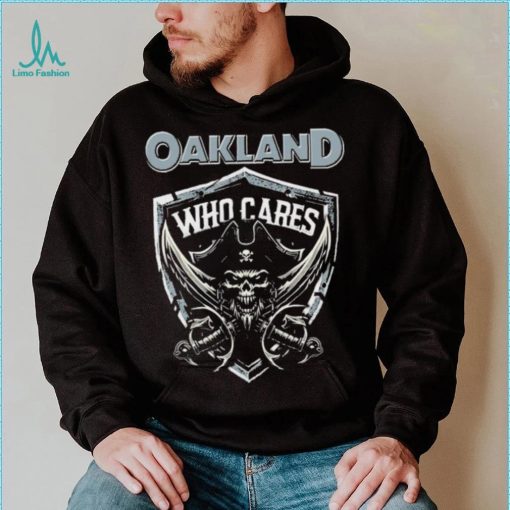 Official Oakland Raiders Who Cares Shirt