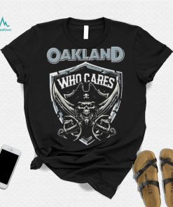 Official Oakland Raiders Who Cares Shirt