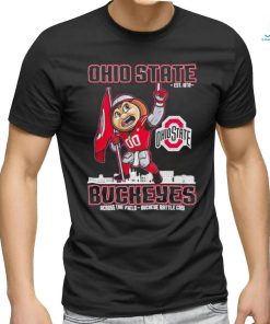 Official Ohio State Est 1870 Buckeyes Across The Field Buckeye Battle Cry Shirt