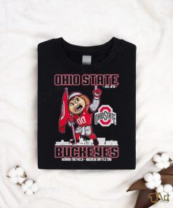 Official Ohio State Est 1870 Buckeyes Across The Field Buckeye Battle Cry Shirt