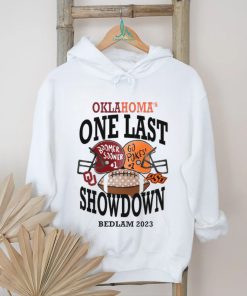Official Oklahoma State Vs Oklahoma Sooners Bedlam One Last Showdown 2023 T Shirt