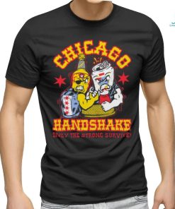 Official Old Style Beer Chicago Handshake shirt