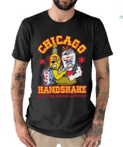 Official Old Style Beer Chicago Handshake shirt
