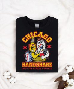 Official Old Style Beer Chicago Handshake shirt