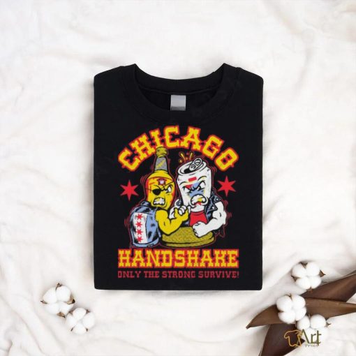 Official Old Style Beer Chicago Handshake shirt