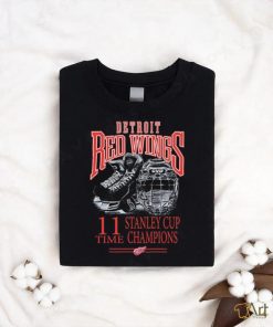 Official Original Detroit Red Wings 11 Time Stanley Cup Champions T shirt