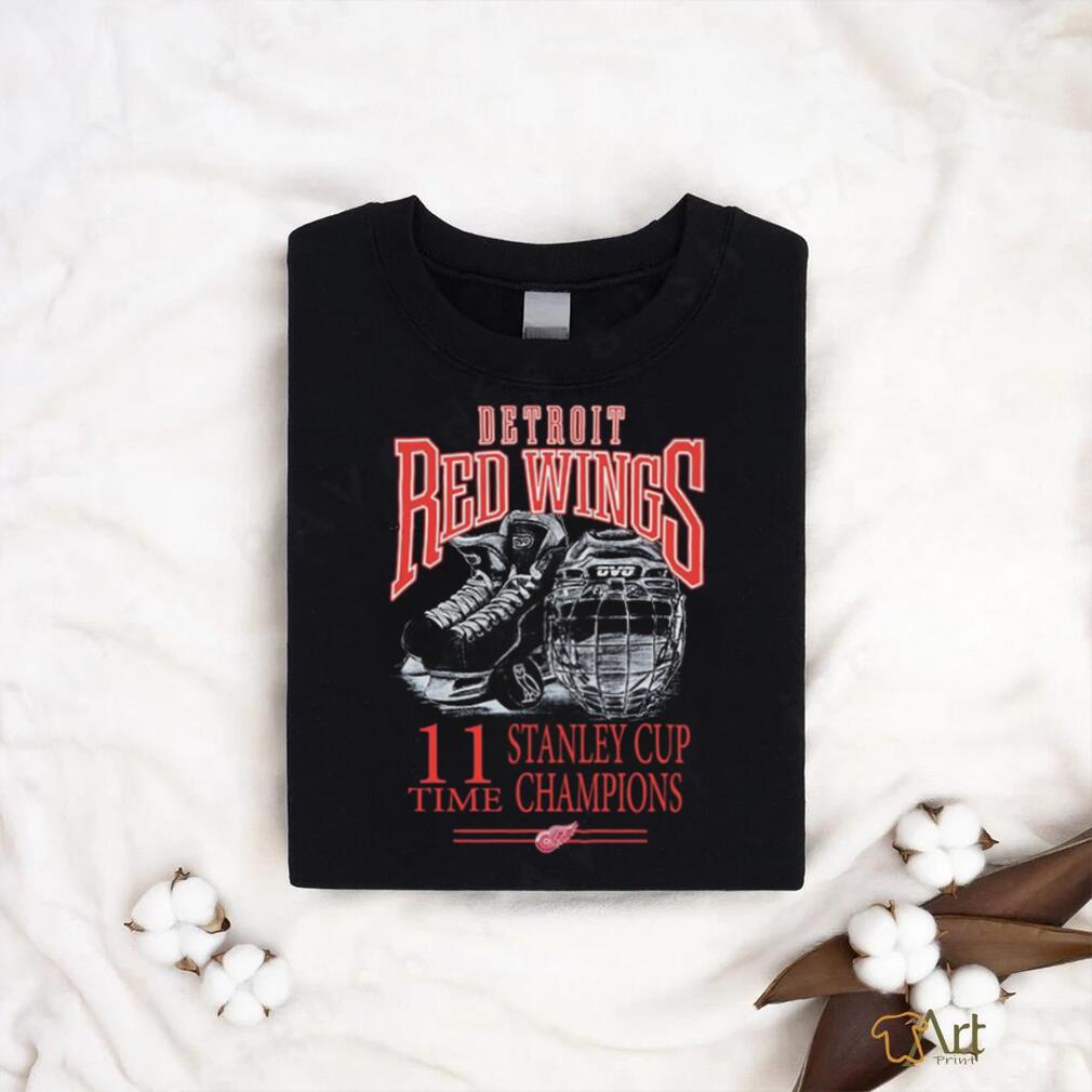 Official Original Detroit Red Wings 11 Time Stanley Cup Champions T shirt Official Original Detroit Red Wings 11 Time Stanley Cup Champions T shirt