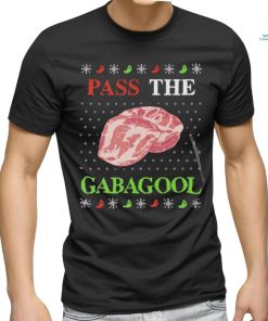Official Pass the gabagool tacky ugly Christmas shirt