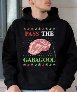 Official Pass the gabagool tacky ugly Christmas shirt