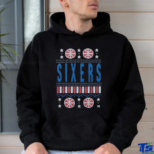 Official Philadelphia 76ers Holiday Ugly Christmas Shirt