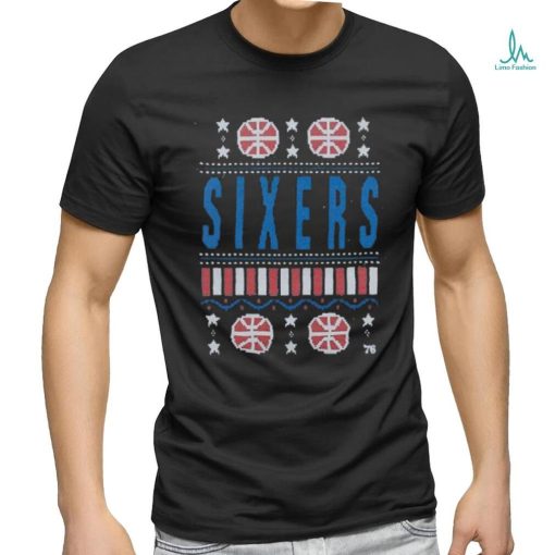 Official Philadelphia 76ers Holiday Ugly Christmas Shirt