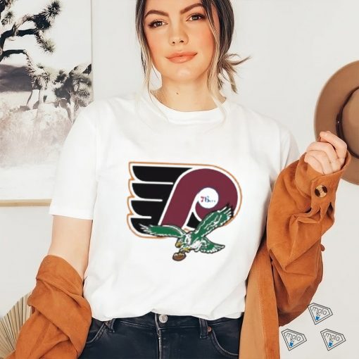 Official Philly Sports Sweatshirt Eagles Phillies Sixers Flyers 76ers Go Birds Ring The Bell Hurts Harper NFL Shirt