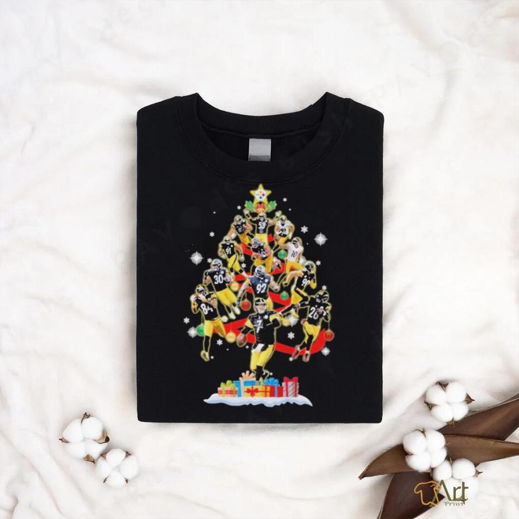 Official Pittsburgh Steelers Team Sport Tree Merry Christmas 2023 Shirt Official Pittsburgh Steelers Team Sport Tree Merry Christmas 2023 Shirt