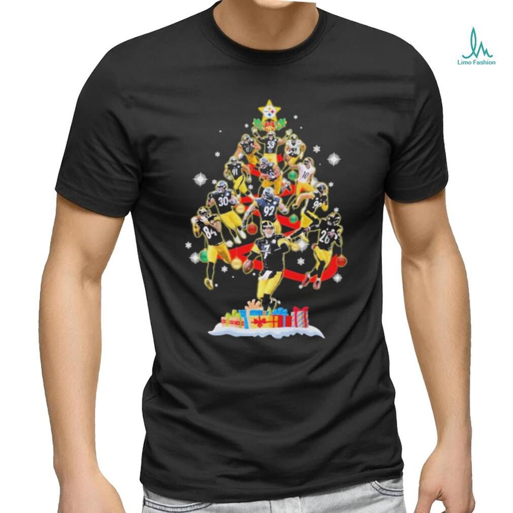 Official Pittsburgh Steelers Team Sport Tree Merry Christmas 2023 Shirt Official Pittsburgh Steelers Team Sport Tree Merry Christmas 2023 Shirt