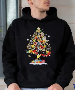Official Pittsburgh Steelers Team Sport Tree Merry Christmas 2023 Shirt