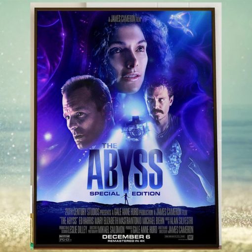 Official Poster The Abyss Special Edition Remastered In 4K Home Decor Poster Canvas