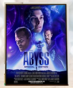 Official Poster The Abyss Special Edition Remastered In 4K Home Decor Poster Canvas