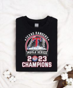 Official Rangers World Series 2023 Champions T Shirts