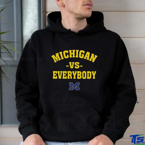 Official Roman Wilson Michigan Vs Everybody T Shirt