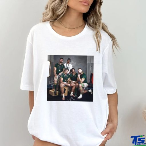 Official Rugby Ap Eben Etzebeth Springboks Rugby World Cup France Champions 2023 T Shirts