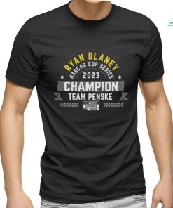Official Ryan Blaney Team Penske 2023 NASCAR Cup Series First Time Champion Shirt