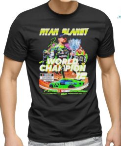 Official Ryan Blaney World Champion Nascar Cup Series T Shirts