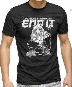 Official Sailor Moon Baltimore City Hardcore End It T Shirts