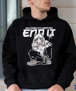 Official Sailor Moon Baltimore City Hardcore End It T Shirts