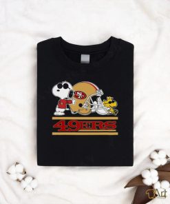 Official San Francisco 49ers Snoopy And Woodstock Football shirt