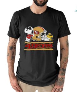 Official San Francisco 49ers Snoopy And Woodstock Football shirt