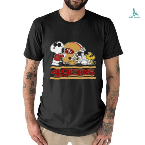 Official San Francisco 49ers Snoopy And Woodstock Football shirt