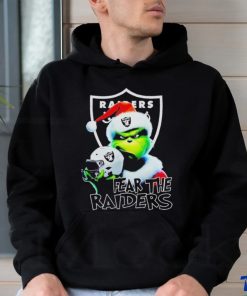 Official Santa Grinch Fear The Las Vegas Raiders Nfl shirt