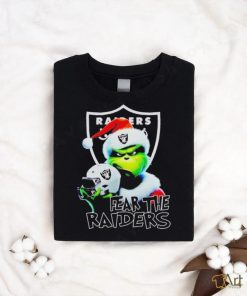 Official Santa Grinch Fear The Las Vegas Raiders Nfl shirt