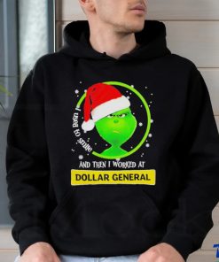 Official Santa Grinch I Used To Smile And Then I Worked At Dollar General T Shirt