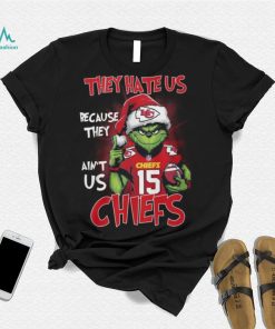 Official Santa Grinch They Hate Us Because They Ain’t Us Kansas City Chiefs Shirt