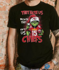 Official Santa Grinch They Hate Us Because They Ain’t Us Kansas City Chiefs Shirt