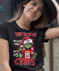 Official Santa Grinch They Hate Us Because They Ain’t Us Kansas City Chiefs Shirt