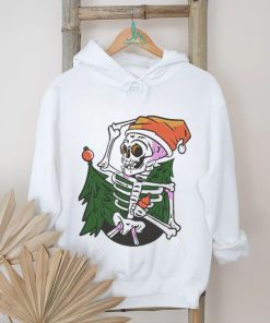 Official Santa Skeleton Chibi Merry Christmas Tree 2023 Shirt