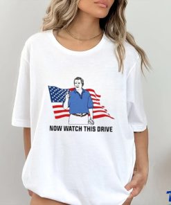 Official Shitheadsteve merch flag America now watch this drive shirt